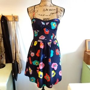 Cute AE Size 4 Corset Halter Floral Easter Dress